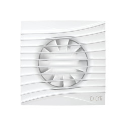 ventilator baie silent 4c matt white, super silent, clapeta antiretur, motor long life 40000h, debit 90mc/h, o100mm, matt white