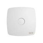 ventilator de baie rio 4c matt white, debit 100 m3/h, diametru o98, clapeta antiretur, matt white