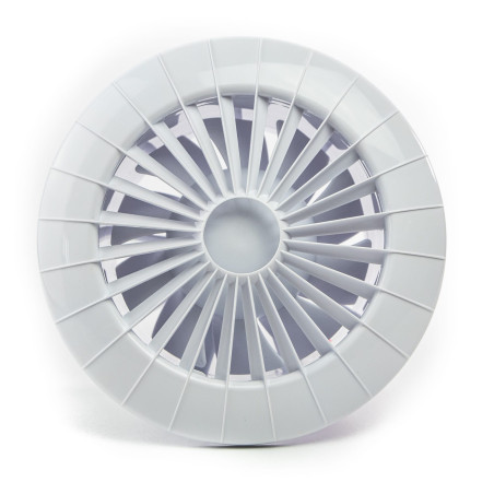 ventilator baie cu montaj in tavan arid ts o 100, timer, super silent, debit 104 m3/h, garantie 3 ani, alb, clapeta antiretur