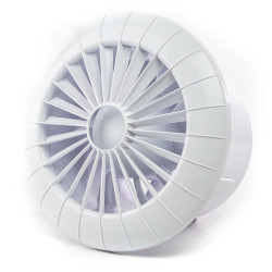 ventilator baie cu montaj in tavan arid o 150, super silent, debit 257 m3/h, garantie 3 ani, alb, clapeta antiretur