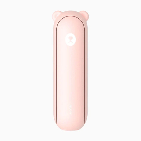 ventilator portabil de mana jisulife, life8 plus, autonomie 11-46h, baterie 4500mah, functie power bank, lanterna led, desig