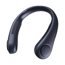 ventilator portabil de gat jisulife life3, autonomie 3-16h, baterie 4000mah, 3 viteze, incarcare rapida, albastru