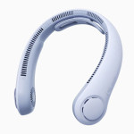 ventilator portabil de gat jisulife life4, autonomie 2.5-16.5h, baterie 5000mah, 3 viteze, incarcare rapida, gri