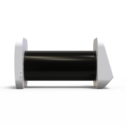 recuperator de caldura bsk, zephyr mini, ceramic, flux alternativ, 4 moduri functionare, 2 filtre g3, lungime tub 250-500mm, o