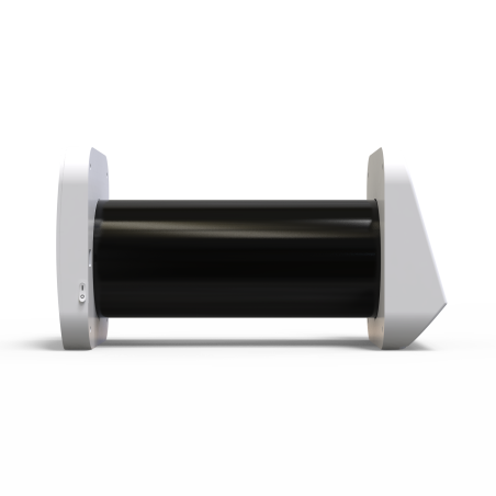 recuperator de caldura bsk, zephyr mini, ceramic, flux alternativ, 4 moduri functionare, 2 filtre g3, lungime tub 250-500mm, o