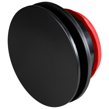 anemostat directional awenta, rotund vak125cz, o125, negru mat