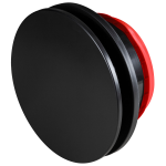 anemostat directional awenta, rotund vak125cz, o125, negru mat