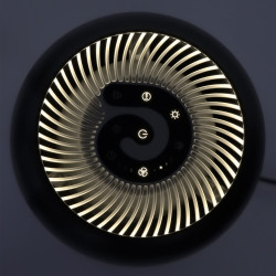 purificator de aer evoair, yuvospin, lampa uv-c, filtru 3in1, true hepa, carbon activ, pre-filtru, 4 viteze, functie polen/ani