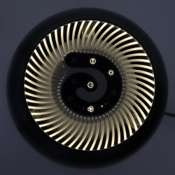 purificator de aer evoair, yuvospin, lampa uv-c, filtru 3in1, true hepa, carbon activ, pre-filtru, 4 viteze, functie polen/ani