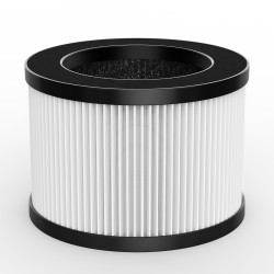 filtru purificator de aer evoair zuvia, zuno / nuvia, 3 in 1, prefiltru, filtru true hepa, filtru de carbon activ, original