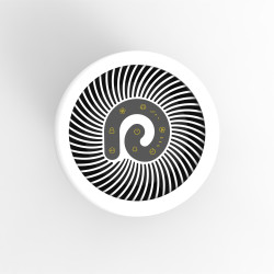 resigilat! purificator de aer evoair, yuvospin, lampa uv-c, filtru 3in1, true hepa, carbon activ, pre-filtru, 4 viteze, functi