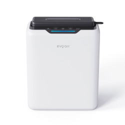 resigilat! dezumidificator aer evoair humixduo, 500ml/24h, 3 moduri functionare, silentios, lumina ambientala, rezerva cu si