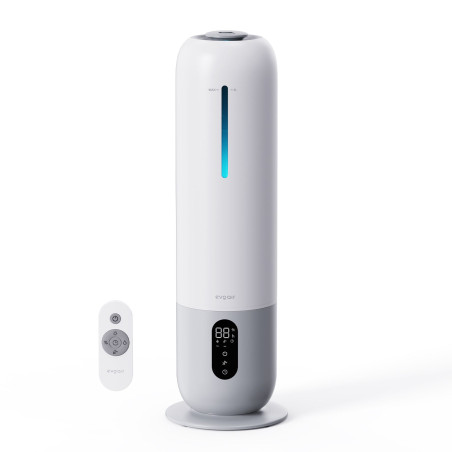 resigilat! umidificator aer evoair umio, lampa uv, 3 trepte umidificare, indicator umiditate, duza de ceata, aromaterapie, te