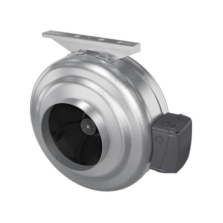 ventilator centrifugal mars 160, debit 245 mc/h, carcasa metalica, diametru o160mm