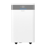 dezumidificator evoair comfodry10, 10l/24h, silentios, senzor de umiditate, uscare rufe, mod noapte, lumina ambientala, drenaj