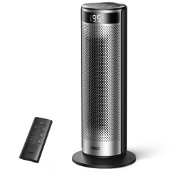 aeroterma dreo solaris sh628, 2000w, heater ceramica, termostat, eco mode, functie ventilator, oscilatie 70°, timer 12h, silen