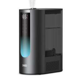 umidificator aer dreo 813s smart, rezervor 6l, 500ml/h, ceata calda si rece, 3 trepte umidificare, senzor umiditate, indicat