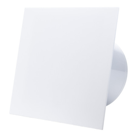 ventilator de baie ecovent decora, o125, super silent, panou plexiglas schimbabil, clapeta antiretur, debit 140 m3/h, garanti