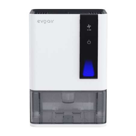 resigilat! dezumidificator evoair hidry plus, 900ml/24h, lumina ambientala in 7 culori, rezervor 1.9l, 3 viteze, functie auto de
