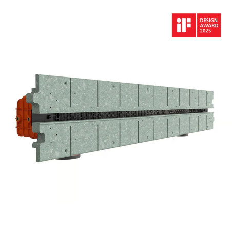 grila de ventilatie incastrata in rigips ergovent pro puzzle 1050, diamentru conexiune 90 mm