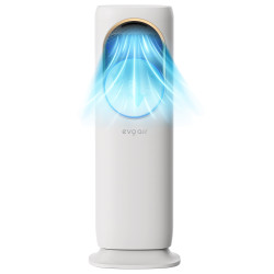 ventilator turn 4 in 1 evoair briis gold, aeroterma, racitor, umidificator, sterilizator uv, telecomanda, 2 viteze incalzire