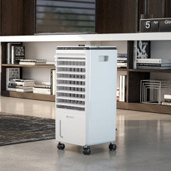 resigilat! racitor aer portabil, peler 7t, timer, ionizator, panou comanda touch screen, volum rezervor apa 6l