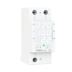 Releu de protectie tensiune ZUBR MF2-63 63A monofazat