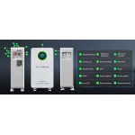 Acumulator 51.2V 314Ah fotovoltaic LiFePO4 Battery 16kWh BMS 210A Carcasa Metalica Energy Storage by DATOUBOSS / SZUFP