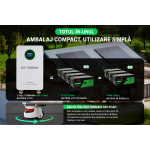 Acumulator 51.2V 314Ah fotovoltaic LiFePO4 Battery 16kWh BMS 210A Carcasa Metalica Energy Storage by DATOUBOSS / SZUFP