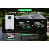 Acumulator 51.2V 314Ah LiFePO4 Battery 16kWh BMS 210A  Carcasa Metalica Energy Storage MFUZOP