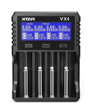 Incarcator acumulatori li-ion lifepo4, nimh,  aa/aaa, 4 canale, afisaj lcd, vx4 xtar