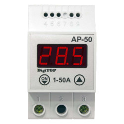 Releu de protectie amperaj monofazat, DigiTOP AP-50A