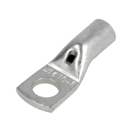 varf: inelar tubular  m6  10mm2  crimpat  pe cablu  neizolat  cupru