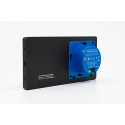 shelly wall display x2i black - panou tactil inteligent 6.95", wi-fi 6 & bluetooth 5.0, hub de control si releu 5a