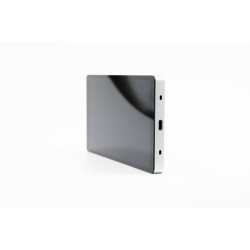 shelly wall display x2i silver - panou tactil inteligent 6.95", wi-fi 6 & bluetooth 5.0, hub de control si releu 5a