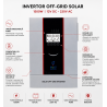 Invertor Solar Off-Grid Hibrid 1.5KW 12V cu Controller MPPT Integrat și Undă Sinusoidală Pură – Eficiență și Autonomie Totală
