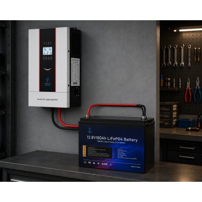 Invertor Solar Off-Grid Hibrid 1.5KW 12V cu Controller MPPT Integrat și Undă Sinusoidală Pură – Eficiență și Autonomie Totală
