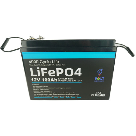Kit Off Grid Pachet invertor 1500W 12V si ACumulator Lifepo4 12V 100AH