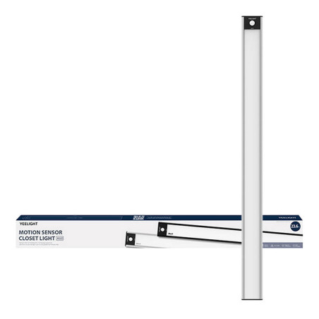 lampa de dulap yeelight 60cm (argintie) 2700k cu senzor de miscare
