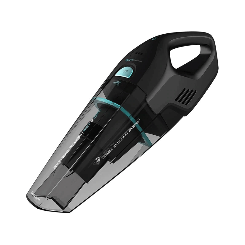 aspirator de mana 2 in 1 cecotec conga immortal extremesuction, volum 0,5 l, tehnologie extremesuction si wet  dry, sistem ciclo