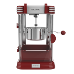 aparat pentru popcorn, cecotec funtaste p corn classic, 300w, inox, lumina interna aparat pentru popcorn, cecotec funtaste p corn classic, 300w, inox, lumina interna