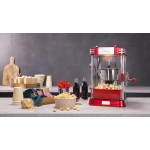 aparat pentru popcorn, cecotec funtaste p corn classic, 300w, inox, lumina interna aparat pentru popcorn, cecotec funtaste p corn classic, 300w, inox, lumina interna