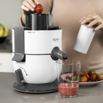 storcator de fructe si legume cecotec extremetitanium 19000, 650 w, 19000 rpm, 2 viteze, sistem de siguranta, recipient suc 500 