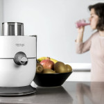 storcator de fructe si legume cecotec extremetitanium 19000, 650 w, 19000 rpm, 2 viteze, sistem de siguranta, recipient suc 500 