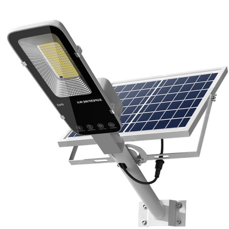 lampa solara stradala led superfire ff5-b, panou solar, telecomanda, 145w, 800lm, 10000mah