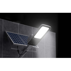 lampa solara stradala led superfire ff5-b, panou solar, telecomanda, 145w, 800lm, 10000mah
