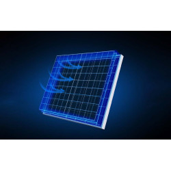 lampa solara stradala led superfire ff5-b, panou solar, telecomanda, 145w, 800lm, 10000mah