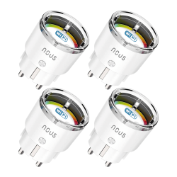 set 4 prize inteligente wifi nous a1, 15a, monitorizare energie