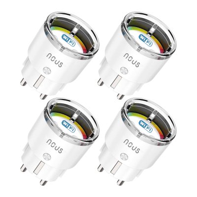 set 4 prize inteligente wifi nous a1, 15a, monitorizare energie