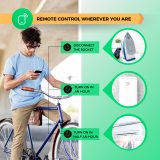 set 4 prize inteligente wifi nous a1, 15a, monitorizare energie